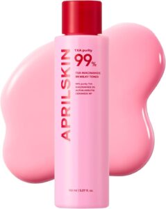 APRILSKIN TXA+Niacinamide 99 Pink Milky Toner | 99% High-Purity TXA 3%+ Niacinamide 5% for Brightening